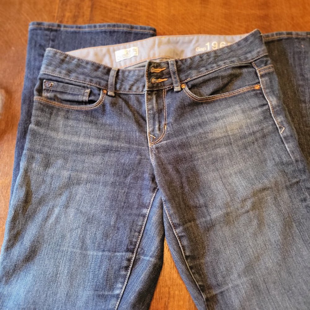 Women's GAP 1969 Boot Cut Jeans, 6 R - Picture 1 of 4